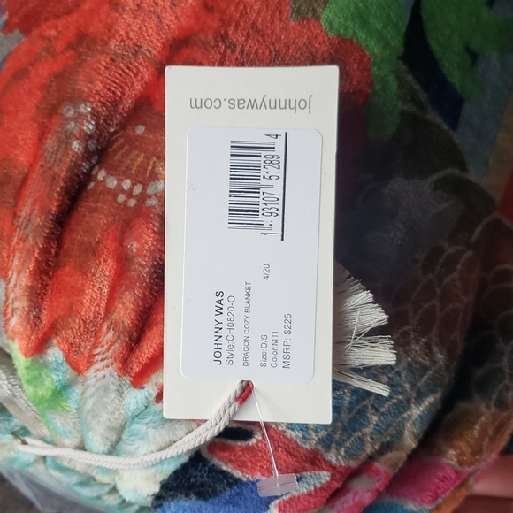 Johnny Was Bedding Johnny Was Dragon Cozy Blanket Poshmark